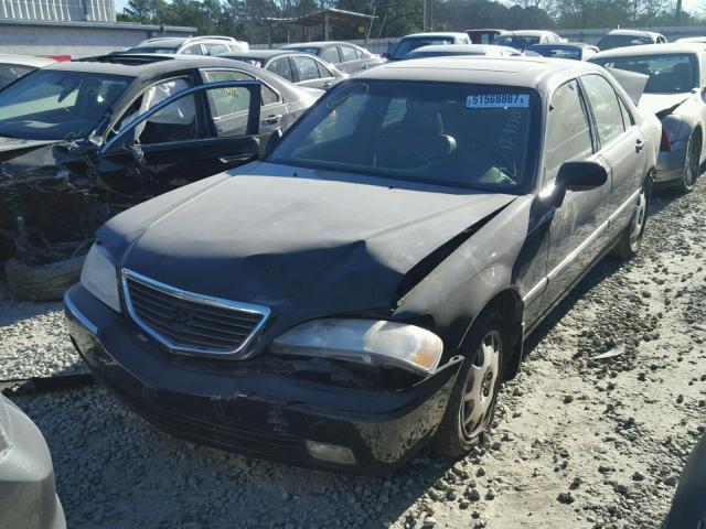 JH4KA96654C003596 - 2004 ACURA 3.5RL BLACK photo 2