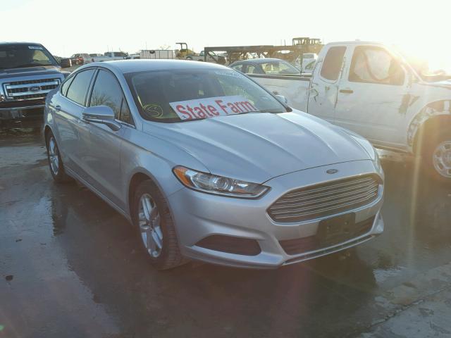 1FA6P0H79E5366613 - 2014 FORD FUSION SE SILVER photo 1