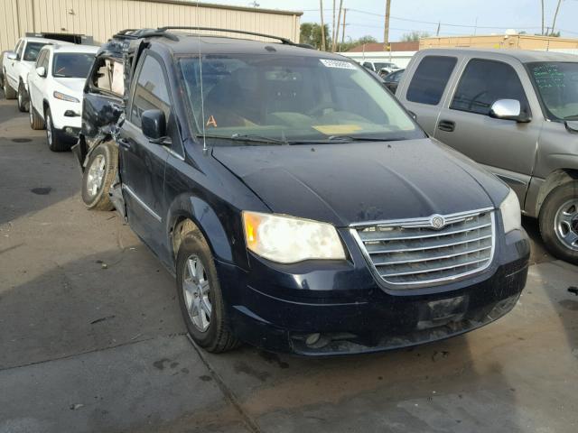 2A4RR8D11AR361222 - 2010 CHRYSLER TOWN & COU BLACK photo 1