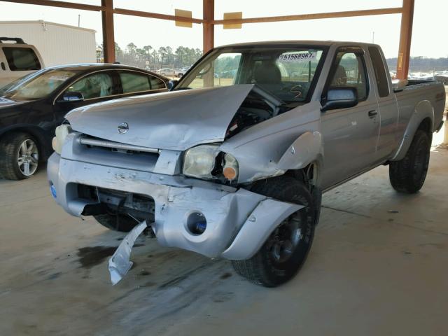 1N6ED26Y83C462812 - 2003 NISSAN FRONTIER K SILVER photo 2