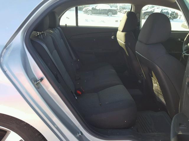 1G1ZC5E01CF119755 - 2012 CHEVROLET MALIBU 1LT 银色 照片 6