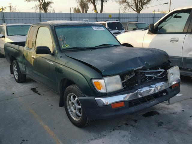 4TAVL52N3XZ504742 - 1999 TOYOTA TACOMA XTR GREEN photo 1