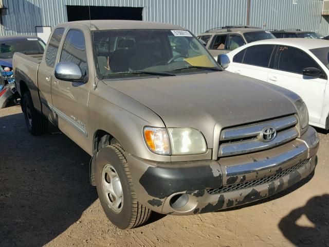 5TBRN341X3S386336 - 2003 TOYOTA TUNDRA ACC GOLD photo 1