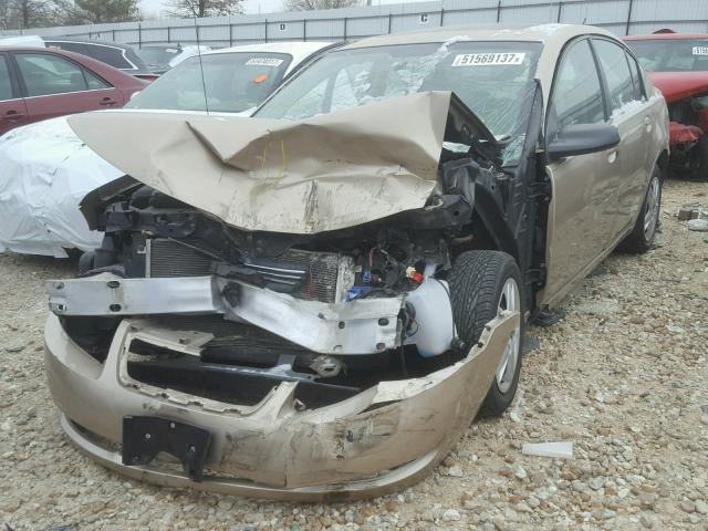 1G8AJ55F77Z191413 - 2007 SATURN ION LEVEL GOLD photo 2