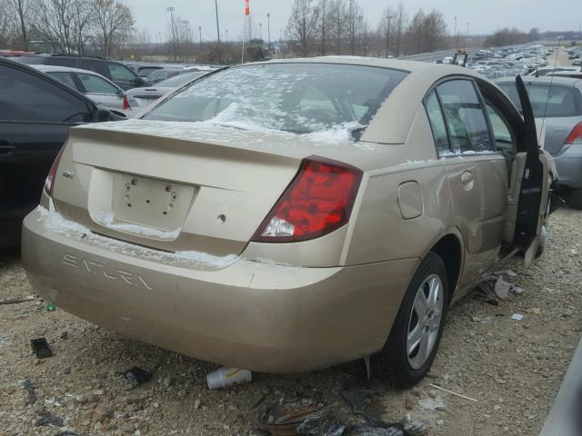 1G8AJ55F77Z191413 - 2007 SATURN ION LEVEL GOLD photo 4