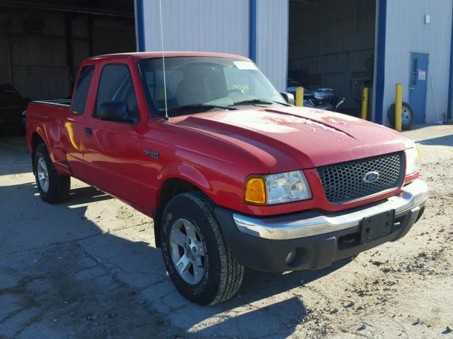 1FTZR45U82PA19955 - 2002 FORD RANGER SUP RED photo 1