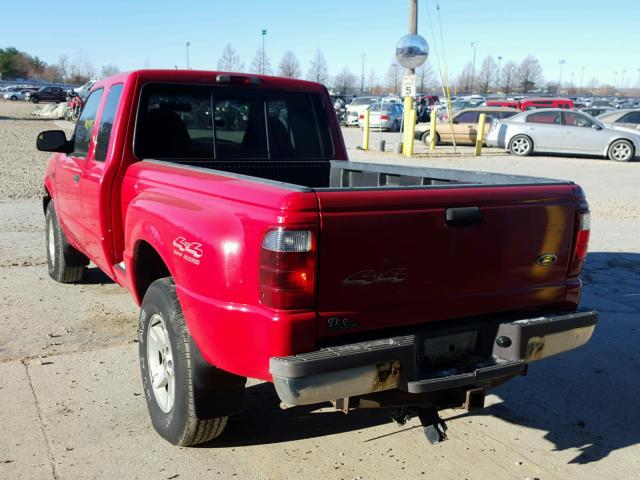 1FTZR45U82PA19955 - 2002 FORD RANGER SUP RED photo 3