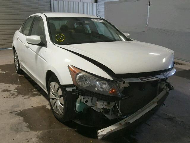 1HGCP2F3XCA124332 - 2012 HONDA ACCORD LX WHITE photo 1