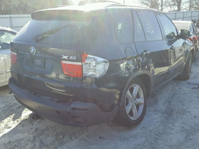 5UXFE43589L271358 - 2009 BMW X5 XDRIVE3 أزرق صورة 4