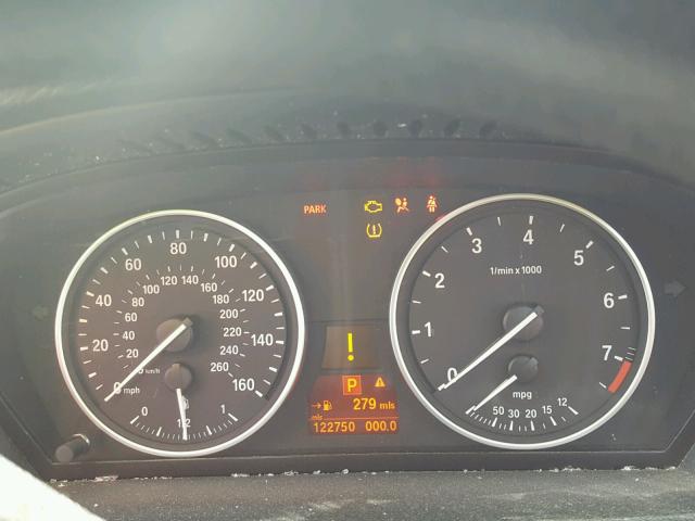 5UXFE43589L271358 - 2009 BMW X5 XDRIVE3 أزرق صورة 8