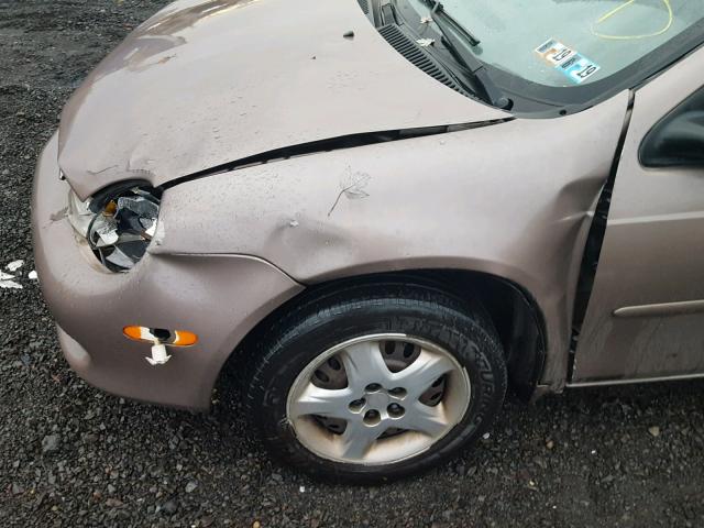 1P3ES46C7YD592347 - 2000 PLYMOUTH NEON BASE GOLD photo 9