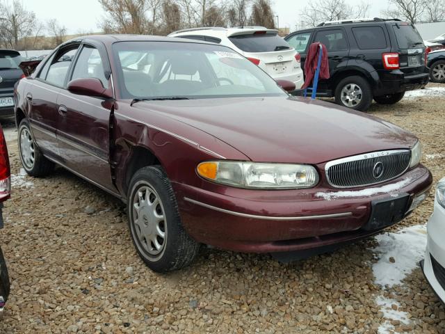 2G4WS52M9X1461399 - 1999 BUICK CENTURY CU MAROON photo 1