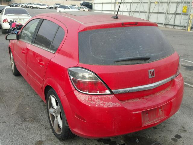 W08AT671385074971 - 2008 SATURN ASTRA XR RED photo 3