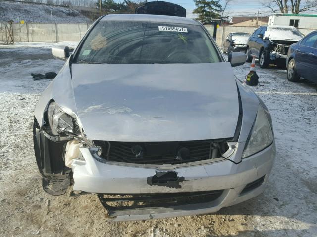 1HGCM56477A108212 - 2007 HONDA ACCORD LX SILVER photo 9