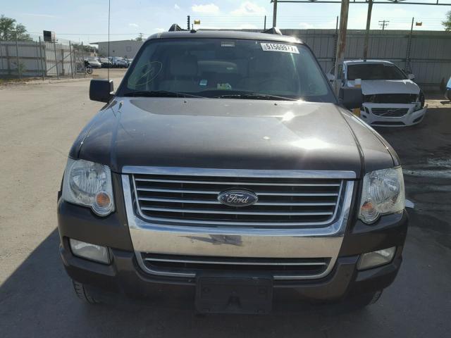 1FMEU73EX7UB61822 - 2007 FORD EXPLORER X GRAY photo 9