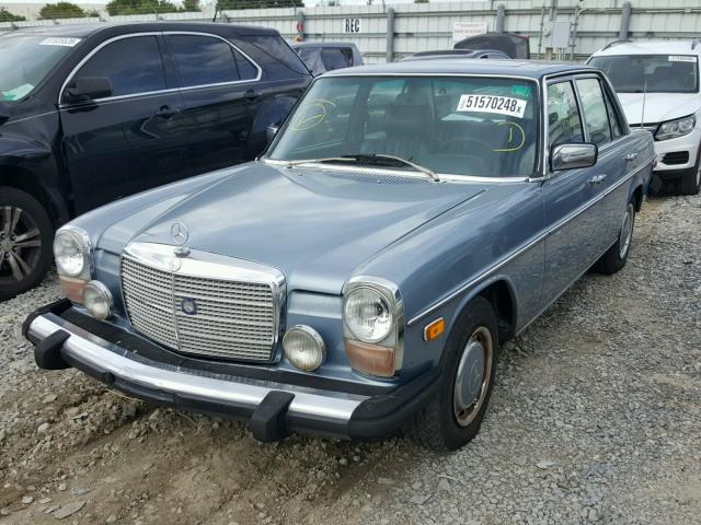 11511412039075 - 1976 MERCEDES-BENZ 300 D BLUE photo 2