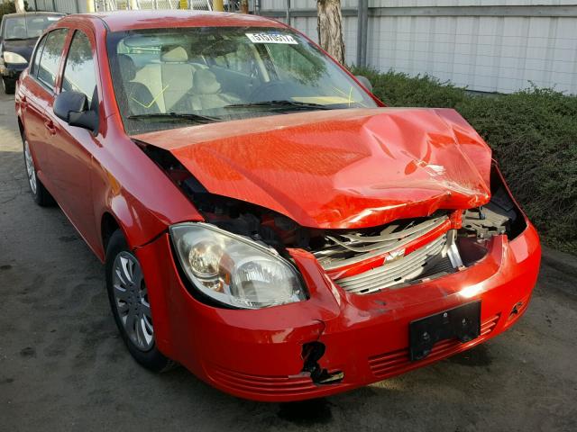 1G1AB5F53A7237310 - 2010 CHEVROLET COBALT LS RED photo 1