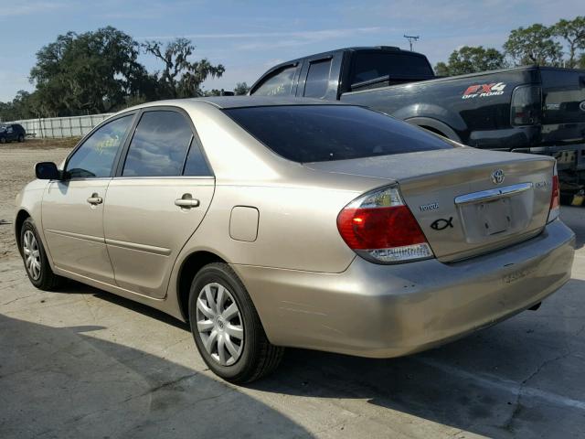4T1BE32K65U500542 - 2005 TOYOTA CAMRY LE SILVER photo 3