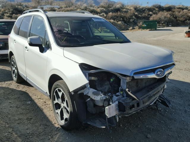JF2SJGUC2FH524443 - 2015 SUBARU FORESTER 2 WHITE photo 1