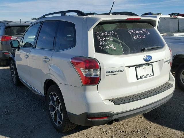 JF2SJGUC2FH524443 - 2015 SUBARU FORESTER 2 WHITE photo 3