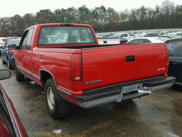 2GTEC19R1W1537221 - 1998 GMC SIERRA C15 RED photo 3