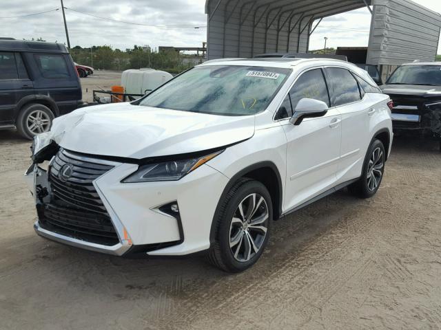 JTJBZMCA6H2013696 - 2017 LEXUS RX 350 WHITE photo 2