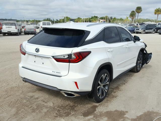 JTJBZMCA6H2013696 - 2017 LEXUS RX 350 WHITE photo 4