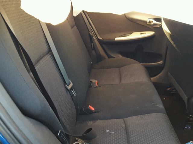 1NXBE40E29Z032558 - 2009 TOYOTA COROLLA XR 蓝色 照片 6