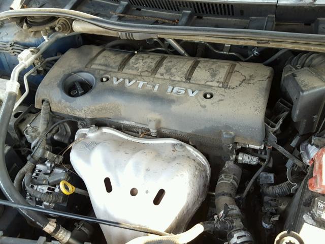 1NXBE40E29Z032558 - 2009 TOYOTA COROLLA XR 蓝色 照片 7