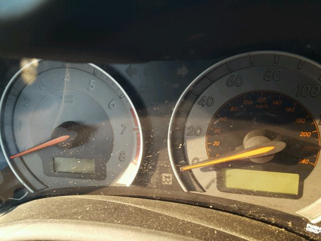 1NXBE40E29Z032558 - 2009 TOYOTA COROLLA XR 蓝色 照片 8