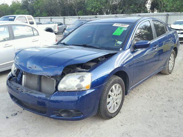 4A3AB36F69E028975 - 2009 MITSUBISHI GALANT ES BLUE photo 2