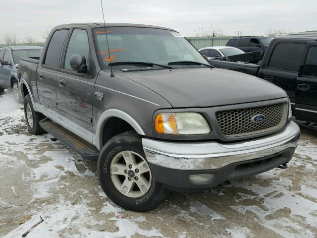 1FTRW08L52KC94037 - 2002 FORD F150 SUPER GRAY photo 1