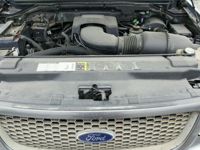 1FTRW08L52KC94037 - 2002 FORD F150 SUPER GRAY photo 7