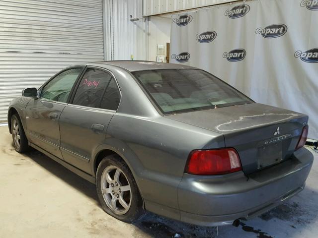 4A3AA46H33E132809 - 2003 MITSUBISHI GALANT ES GRAY photo 3