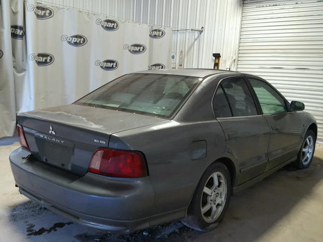 4A3AA46H33E132809 - 2003 MITSUBISHI GALANT ES GRAY photo 4