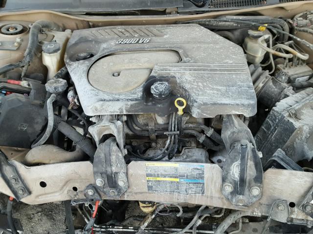 2G1WC581969413425 - 2006 CHEVROLET IMPALA LT TAN photo 7