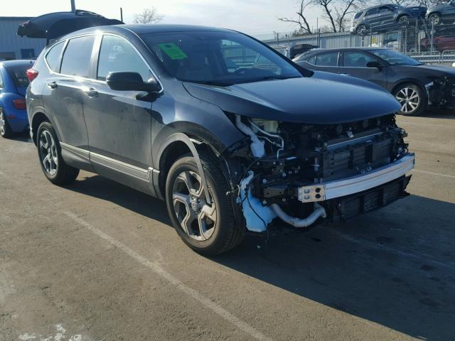 2HKRW2H84HH640111 - 2017 HONDA CR-V EXL BLACK photo 1