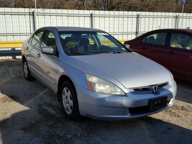 1HGCM56405A040493 - 2005 HONDA ACCORD LX SILVER photo 1