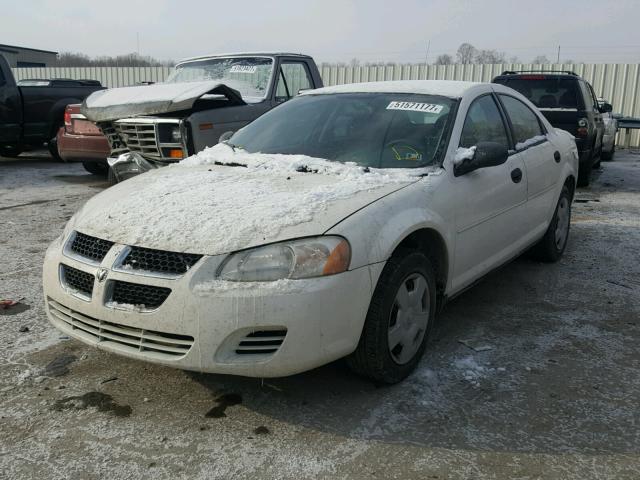 1B3EL36X64N289947 - 2004 DODGE STRATUS SE WHITE photo 2