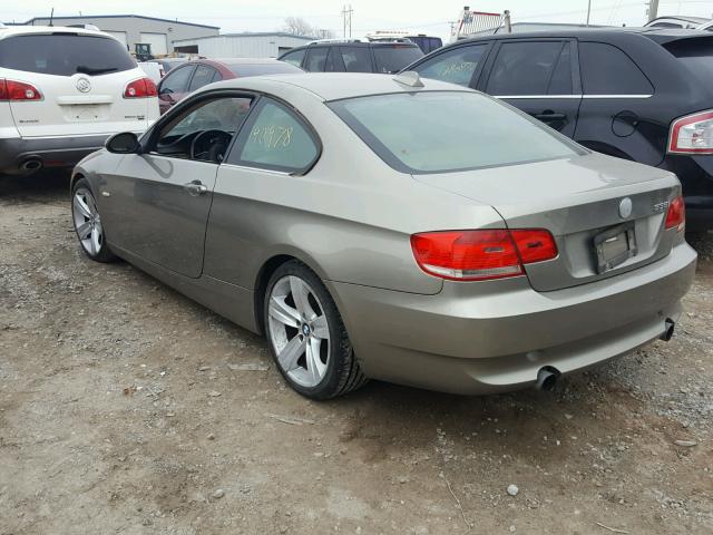 WBAWB73528P041024 - 2008 BMW 335 I BEIGE photo 3