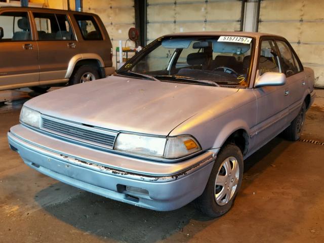 JT2AE94A4M3444394 - 1991 TOYOTA COROLLA DL BLUE photo 2