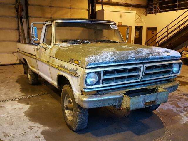 F26YCK81169 - 1971 FORD F250 BLUE photo 1