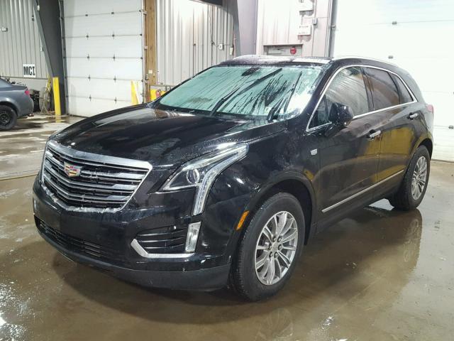 1GYKNDRS0HZ146924 - 2017 CADILLAC XT5 LUXURY BLACK photo 2