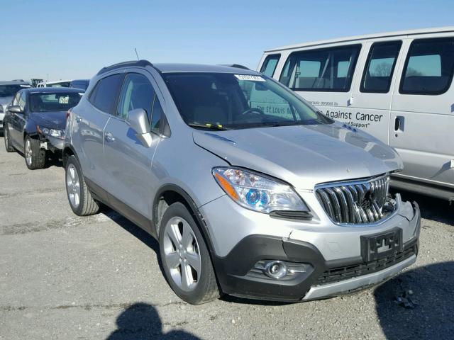 KL4CJCSB7FB265063 - 2015 BUICK ENCORE SILVER photo 1