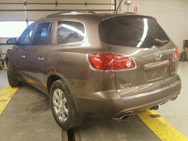 5GAEV23788J186485 - 2008 BUICK ENCLAVE CX BROWN photo 3