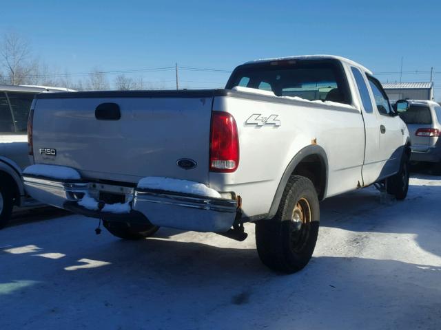 1FTRX18W51NA07399 - 2001 FORD F150 SILVER photo 4