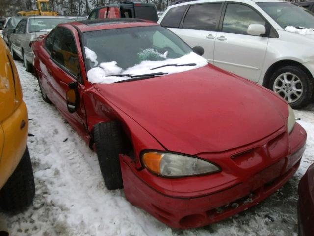 1G2NW12E04M614164 - 2004 PONTIAC GRAND AM G RED photo 1