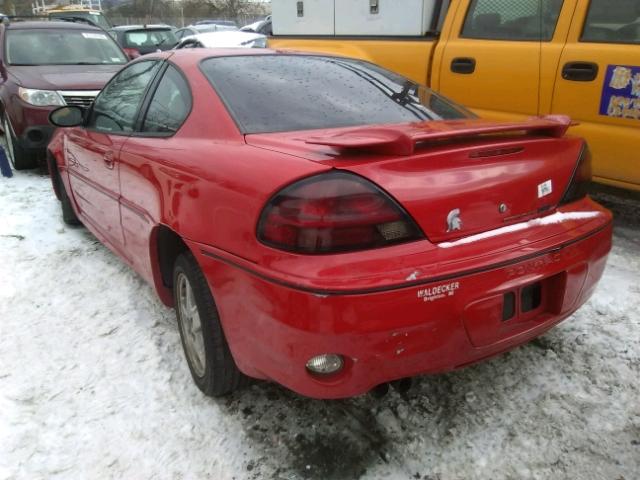 1G2NW12E04M614164 - 2004 PONTIAC GRAND AM G RED photo 3