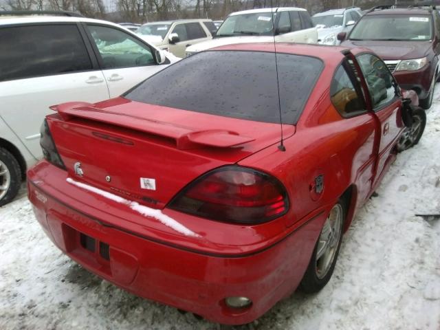 1G2NW12E04M614164 - 2004 PONTIAC GRAND AM G RED photo 4