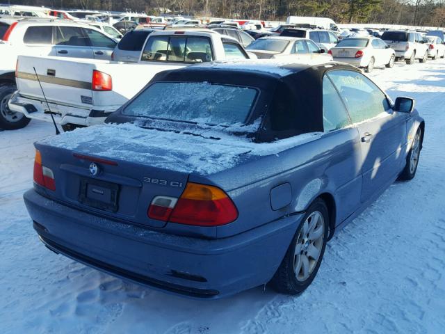 WBABR3349YEA82033 - 2000 BMW 323 CI BLUE photo 4